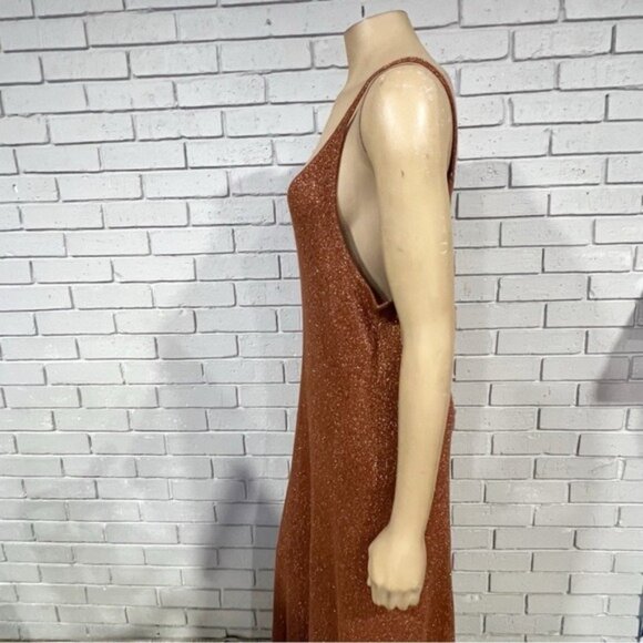 Boden Sparkle Knitted Dress – Metallic Knit Midi/Above‑Knee | Statement Dress - Picture 2 of 8